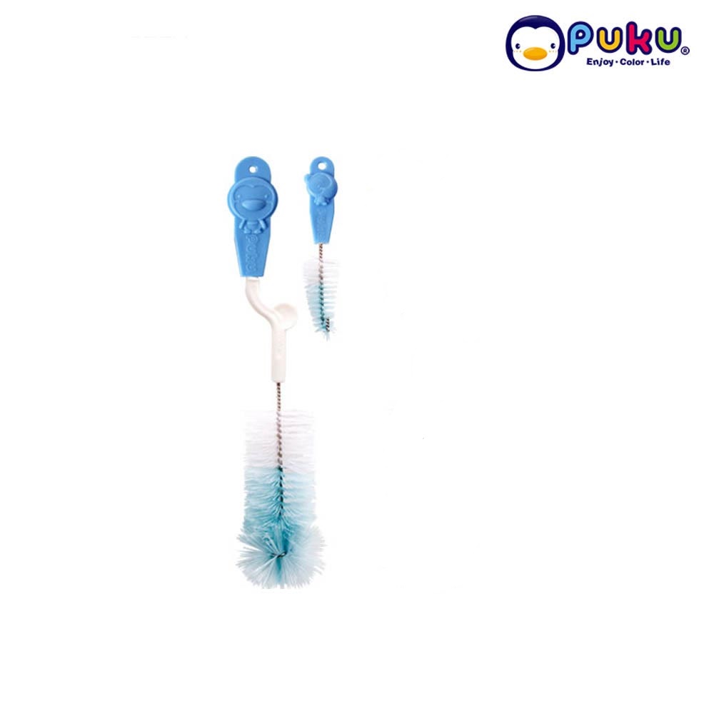 Puku Bottle &Nipple Brush (Nylon) 10408