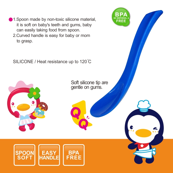 Puku Baby Silicone Spoon 14317