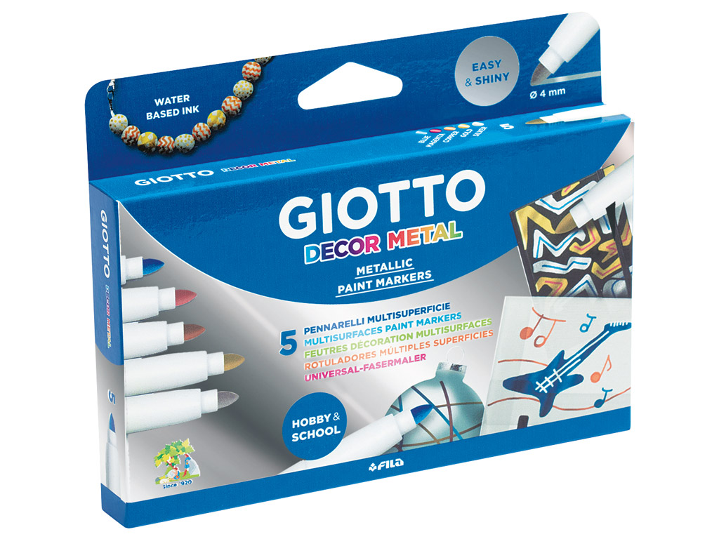 Giotto Decor Metal- 5 Colors 