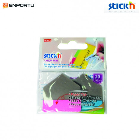 Stick'N 26063 Arrow Tabs Pink&Blue