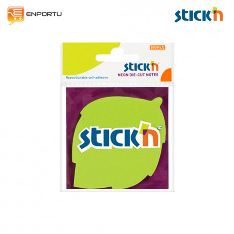 Stick'N 21180 Neon Diecut Lime Leaves