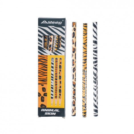 Shining Pencil 2B SB-2200 Animal (x12pc)