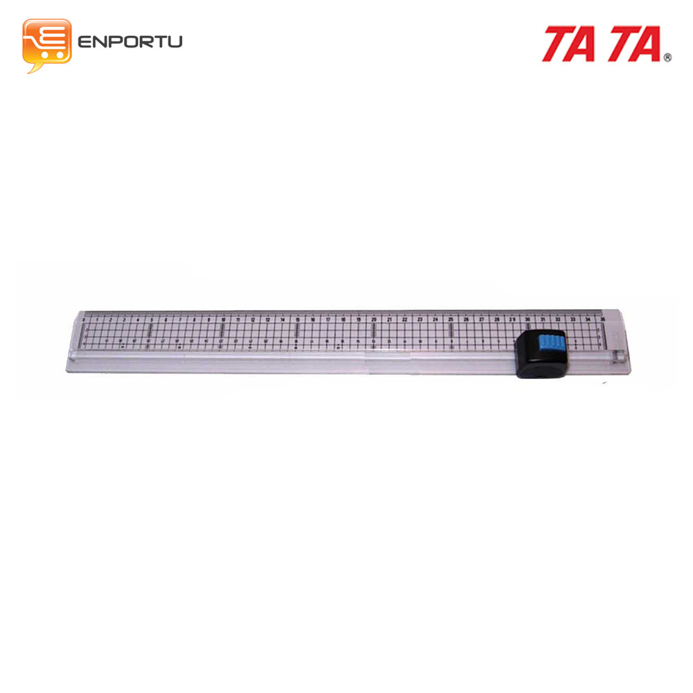 Ta Ta Ruler & Cutter 35cm RC-3