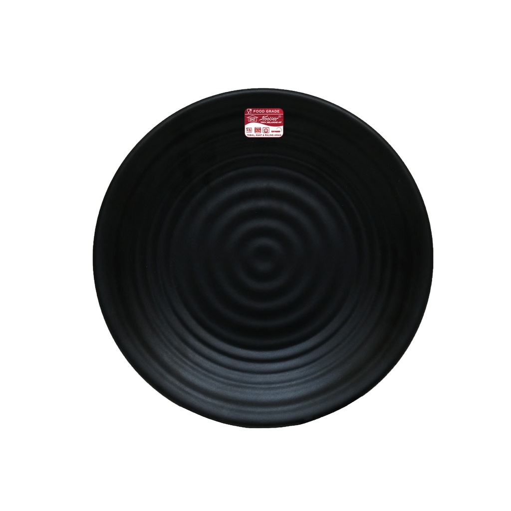 Hoover Piring Bulat Ulir 6,5' (P16-6.5) - Black