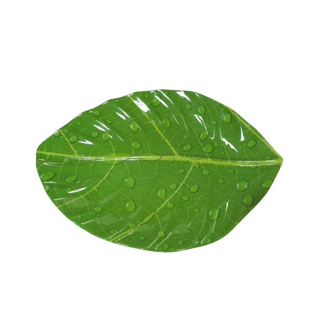 Hoover Piring Model Daun 9" (8509) - Fresh Leaf (FLE)