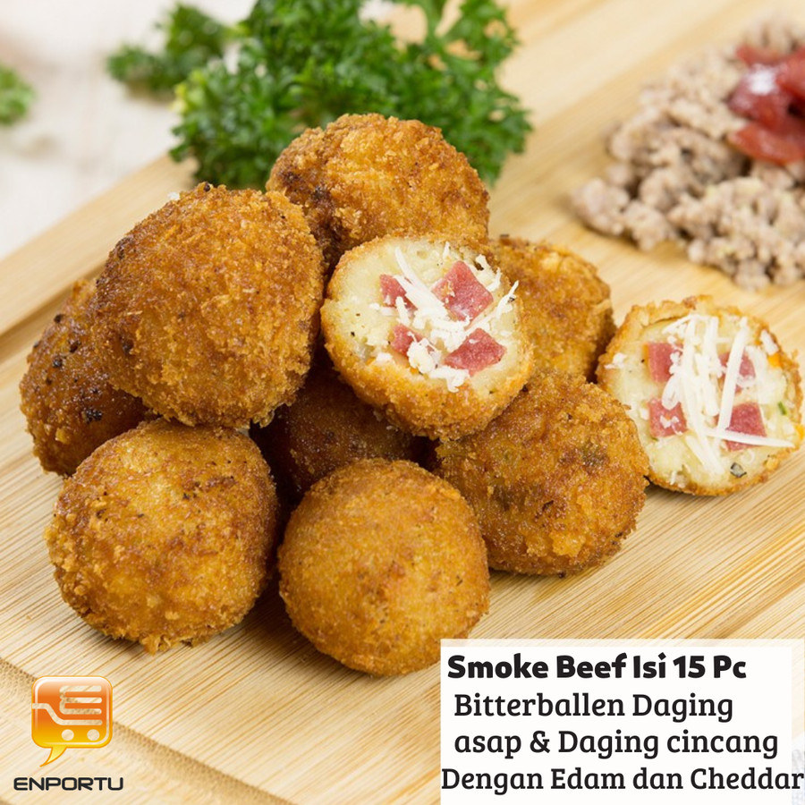 Smoke Beef and Cheese (isi 15 pc) - Frozen Food