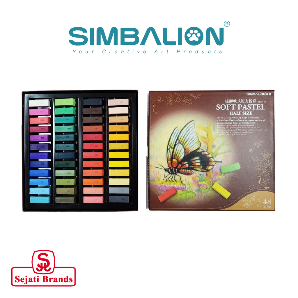 Simbalion Soft Pastel Half Size HSP-48