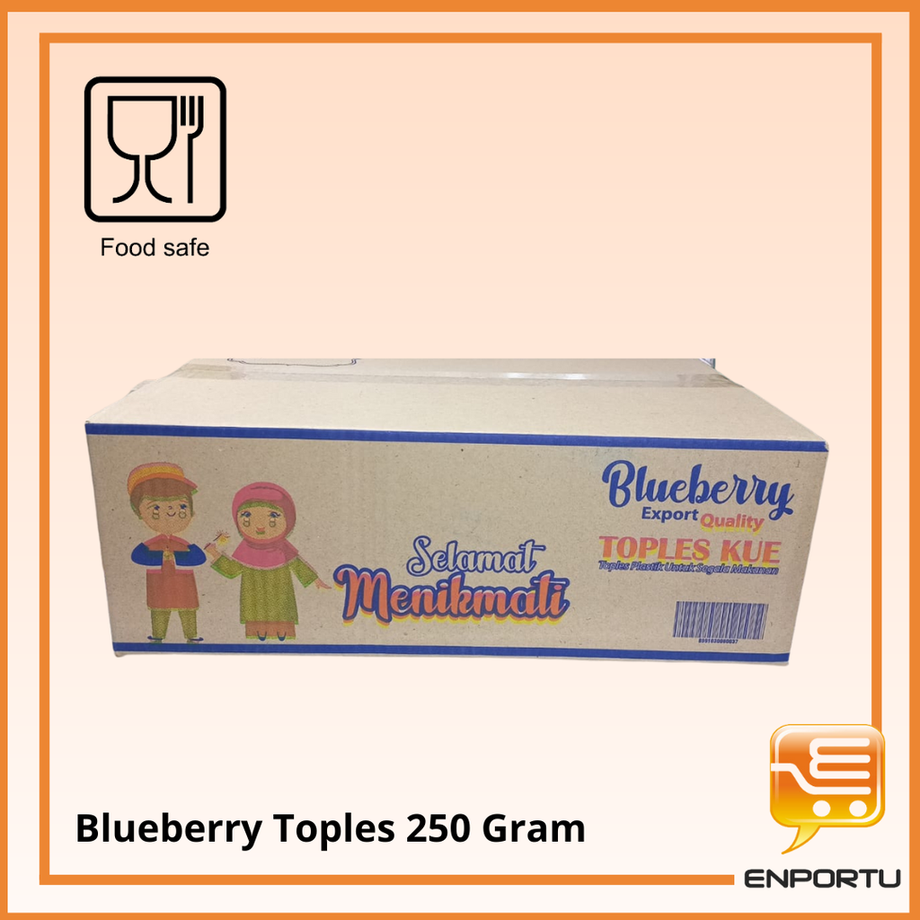 BLUEBERRY Round 250gr (x12pc)