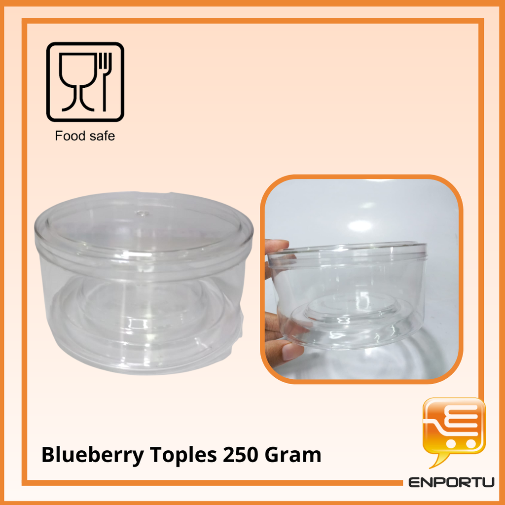 BLUEBERRY Round 250gr (x1pc)