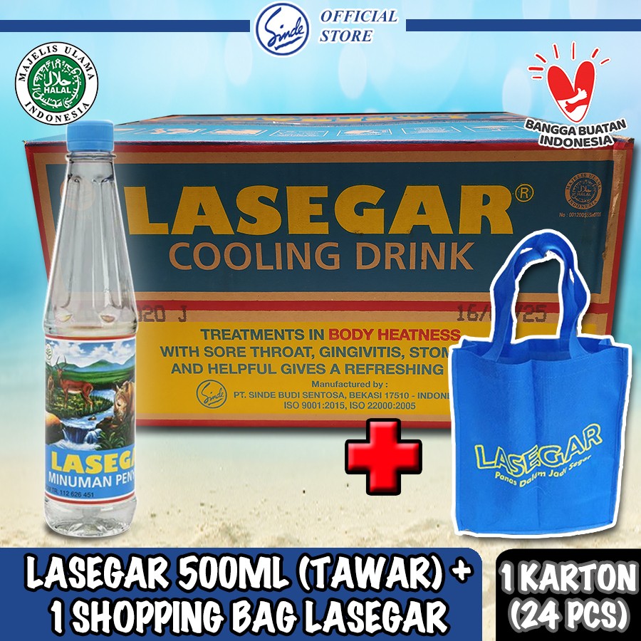 Lasegar Botol 500ml (24 Botol)