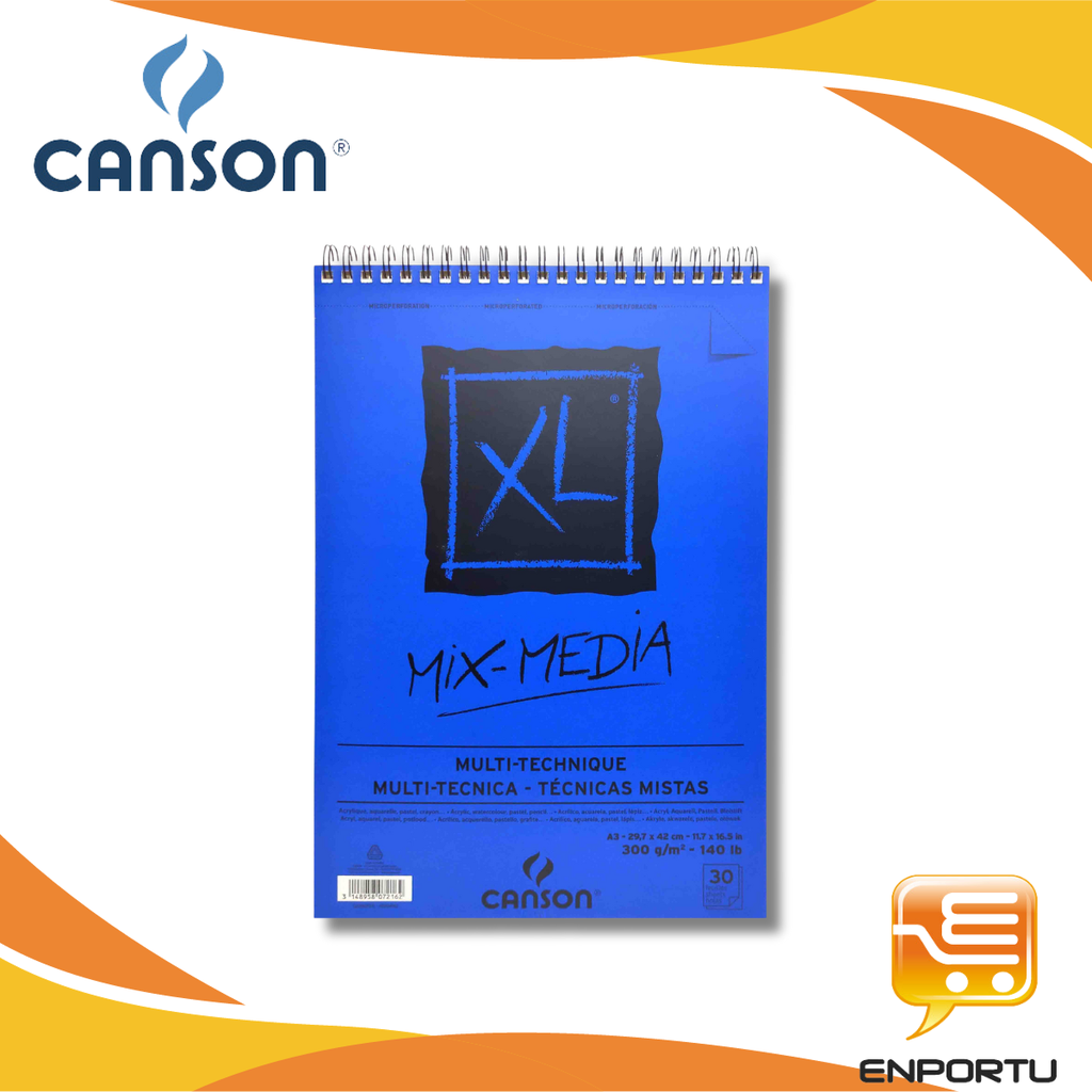 Canson XL Mix Media 30s A3 300g