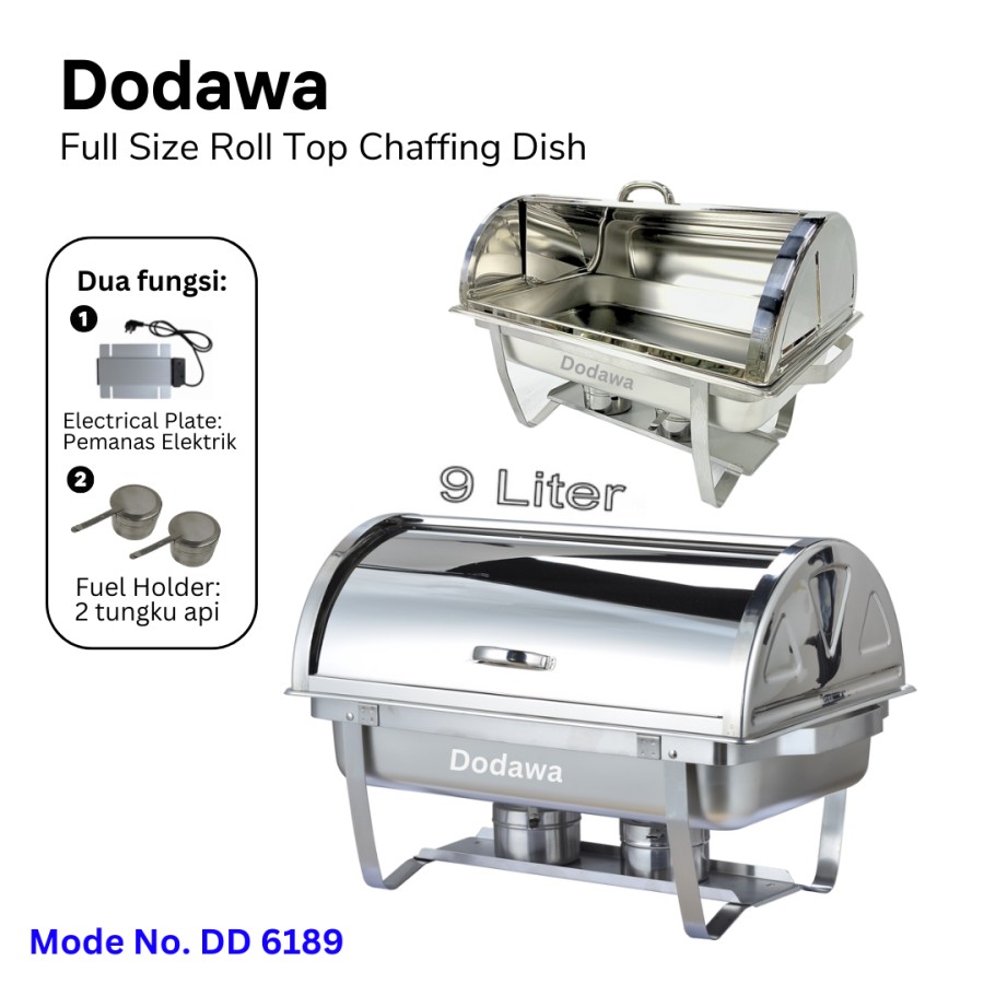 Dodawa Roll Top Chaffing Dish DD 6189