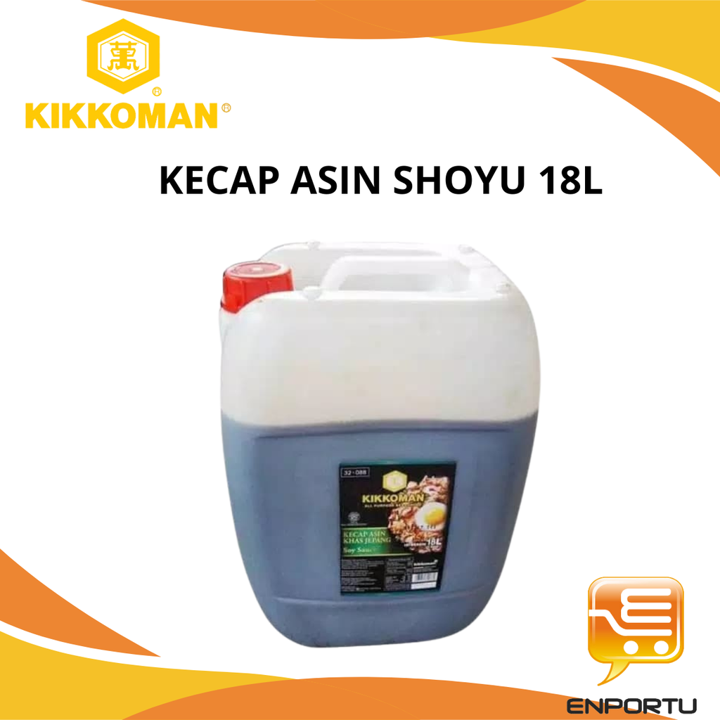 Kikkoman Kecap Asin Shoyu 18L