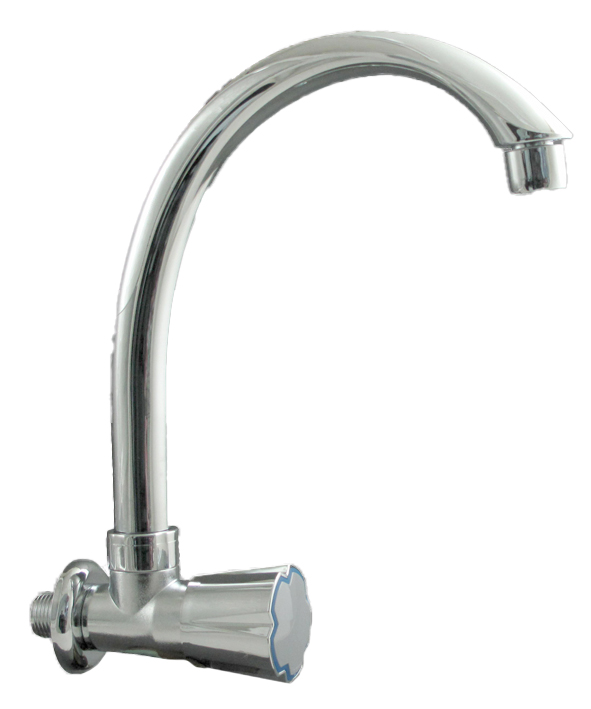 Watertec Wall Sink Tap 103M (FWT-MS103) - CHR