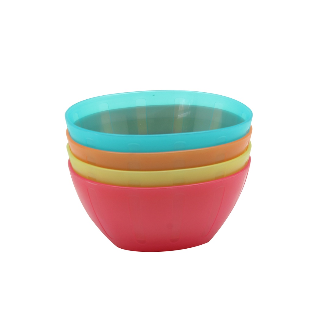 Claris Bee Bowl Set 4 Pc 2300-4 - Multiwarna