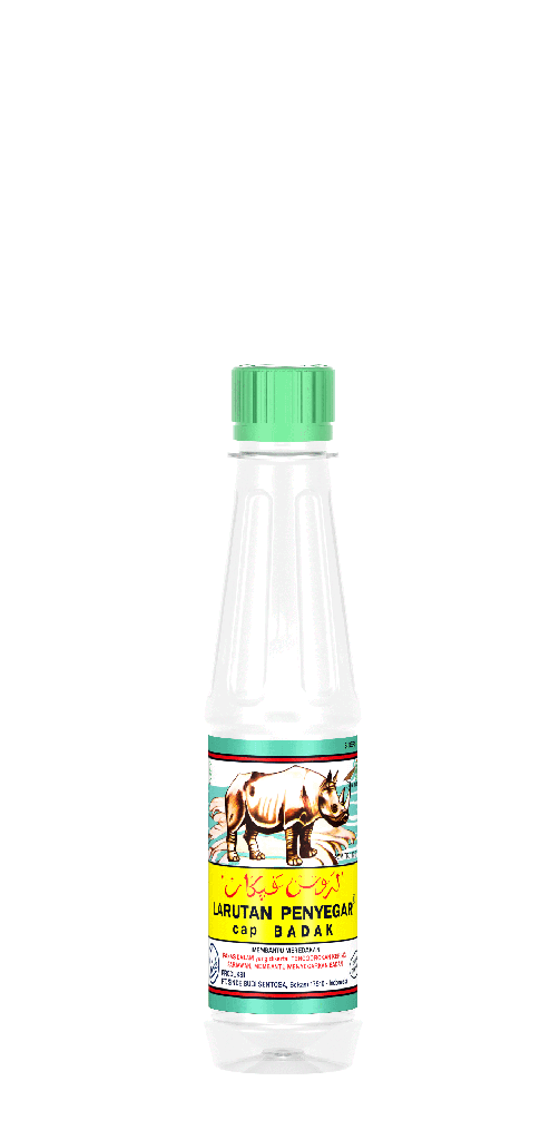 Larutan Penyegar Cap Badak 200ml (1 Botol)