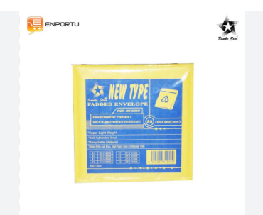 [1002113564373] Sanko Star Waterproof Envelope #A 160x160mm (Tanpa Plastik)