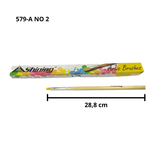 [2208840051079-01] Shining Paint brush 579-A No.2 (X1pc)