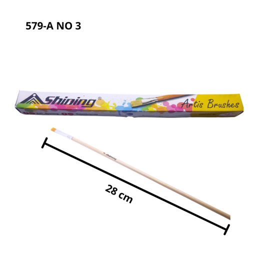 [2208840051086-01] Shining Paint brush 579-A No.3 (X1pc)