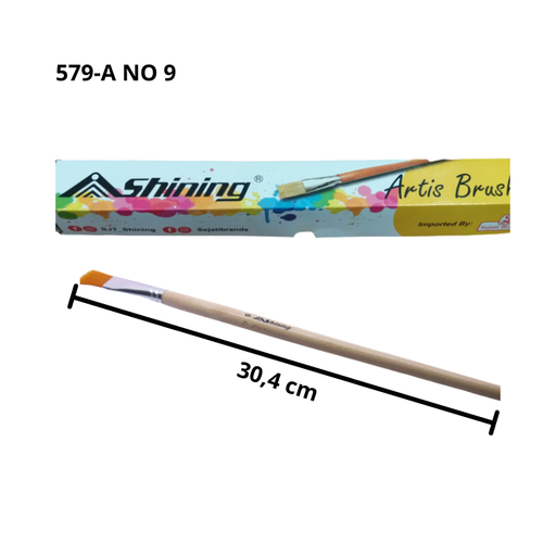 [2208840051147-01] Shining Paint brush 579-A No.9 (X1pc)