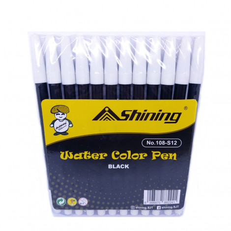 [8998870882241] Shining Spidol 108-S12 Black