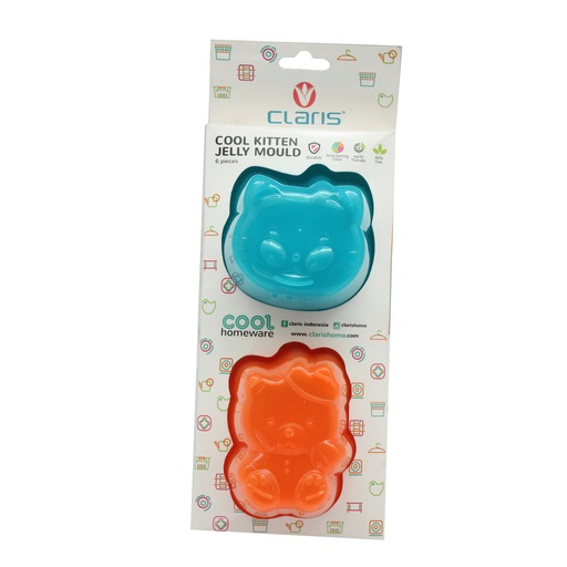 [8999118210000-29] Claris Cetakan Agar Kitten AGR01 Orange - Tosca