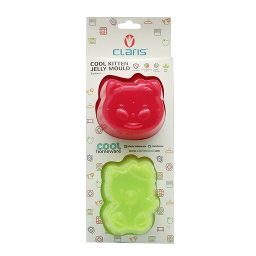 [8999118210000-30] Claris Cetakan Agar Kitten AGR01 Green - Magenta