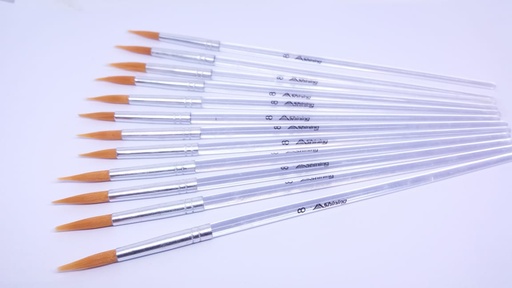 [2208840052625] Shining Paint brush 251-C no. 12 (x12/box pack)