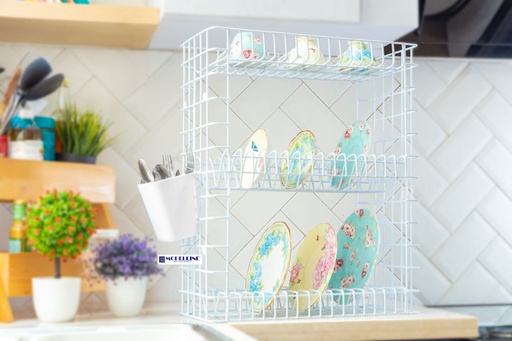 [8995202800102] Modelline Rack piring 3 susun (B30ED)