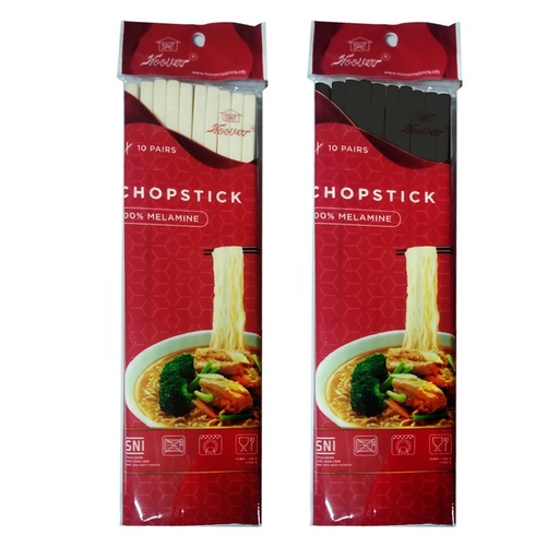[8994598447366] Hoover Sumpit 10 Pasang Uk. 24,5cm  (CSK6) - Cream