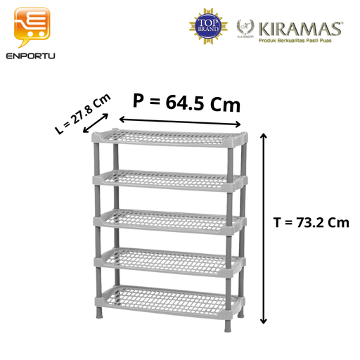 [8999118133811] Kiramas Rak Bally 1338-5S - Cream
