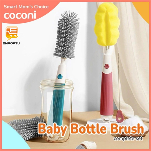 Coconi 4in1 Silicone & Sponge Brush