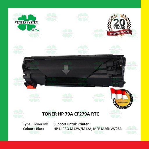 [8012523082259] Veneta Toner CF279A - Black
