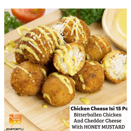 [8052601092271] Chicken and Cheese Bitterballen (isi 15 pc) - Frozen Food