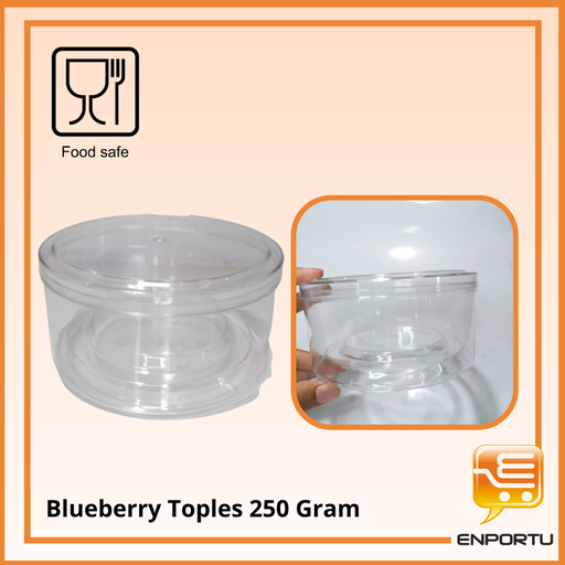 [8023101022315-01] BLUEBERRY Round 250gr (x1pc)