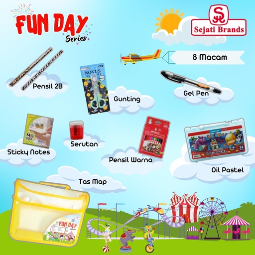 [1002113523601] Paket TAB Fun Day Series