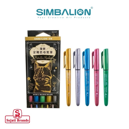 Simbalion Metallic Brush Marker MM681B