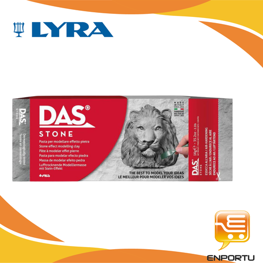 [348200] Das Modelling Materials 1000g - Stone/Grey