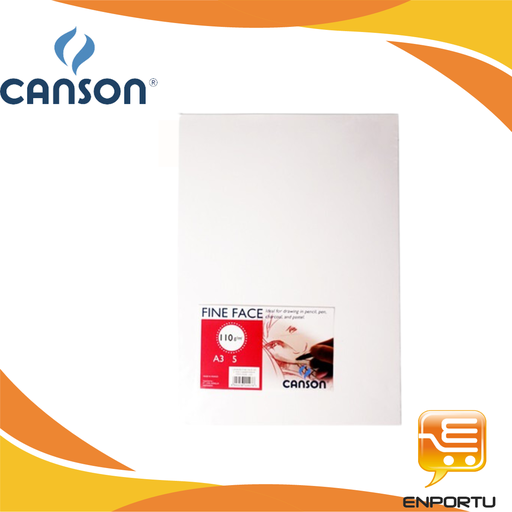 [C01] Canson Fine Face A3 C 110g (5 sheet)