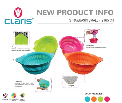 Claris CF Strawbasin Large 2167