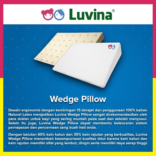 [8997229500539] Luvina Wedge Pillow