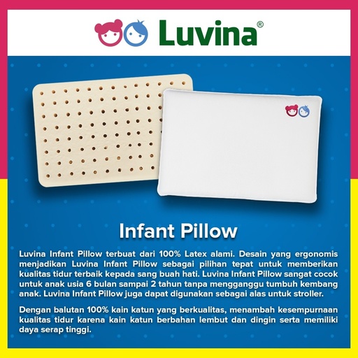 [8997229500461] Luvina Infant Pillow