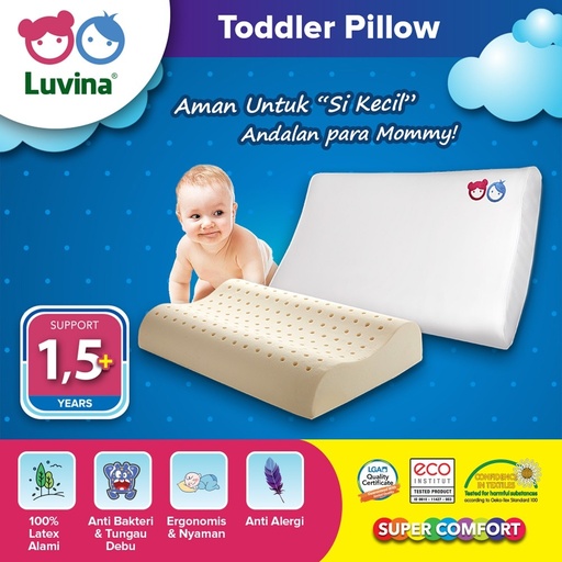 [8997229500485] Luvina Toddler Pillow