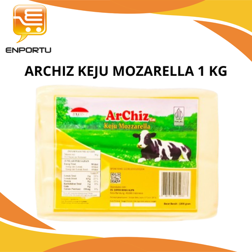 [8054419012413] Archiz Cheese Mozarella 1kg