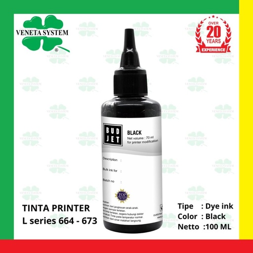 Veneta Tinta Ciss Epson Seri L 100ml