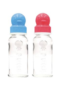 Puku Glass Feeding Bottle 140cc 10106