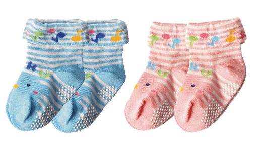 [4711879270311-07] Puku Baby Sock 27031 (0-12 M) - Pink