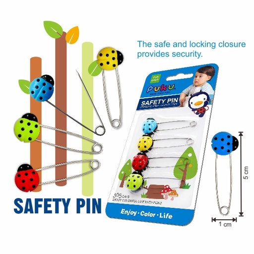 [4712879305327-09] Puku Safety Pin 30532