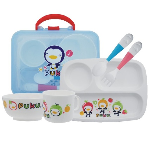 [4712879144056-06] Puku Children Tableware Set P14405 