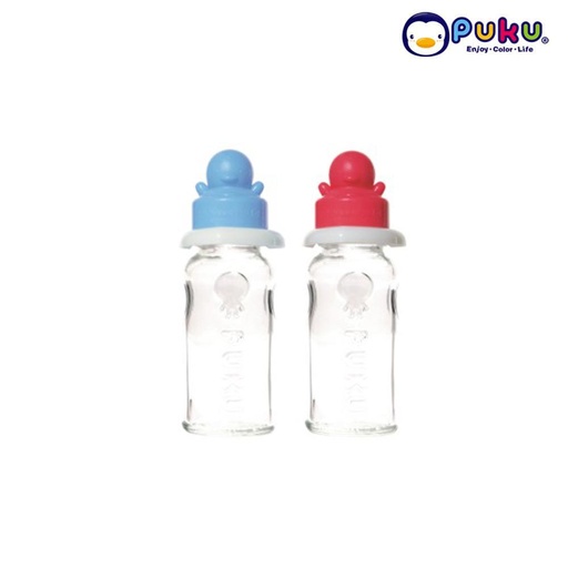 Puku Glass Feeding Bottle 140cc 10104 (triangle) 